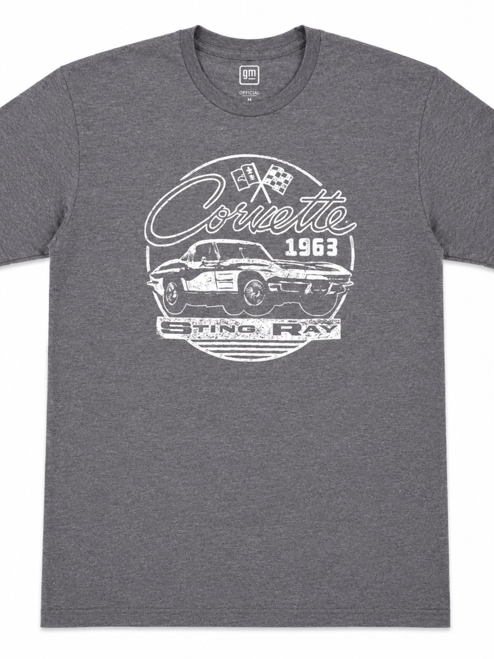 Corvette 1963 Graphic Short-Sleeve Tee - Gray - Picture 2 of 4